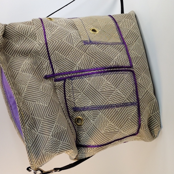 Tote, carry all, book bag beach bag one of a kind - Picture 3 of 6